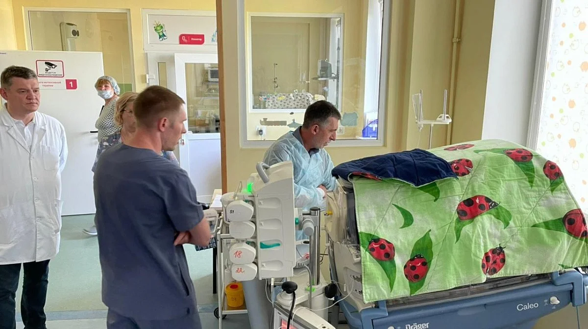  Детские лечебные учреждения региона посетили эксперты из Санкт-Петербурга