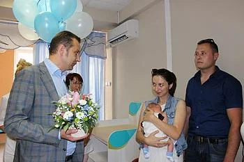 В перинатальном центре родился тридцатитысячный малыш