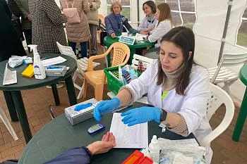 Более 360 человек прошли обследование в рамках акции «Предупреди развитие диабета» Более 360 человек прошли обследование в рамках акции «Предупреди развитие диабета»