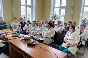 В Городской поликлинике №3 Калининграда обсудили «Мерцательную аритмию» В Городской поликлинике №3 Калининграда обсудили «Мерцательную аритмию»